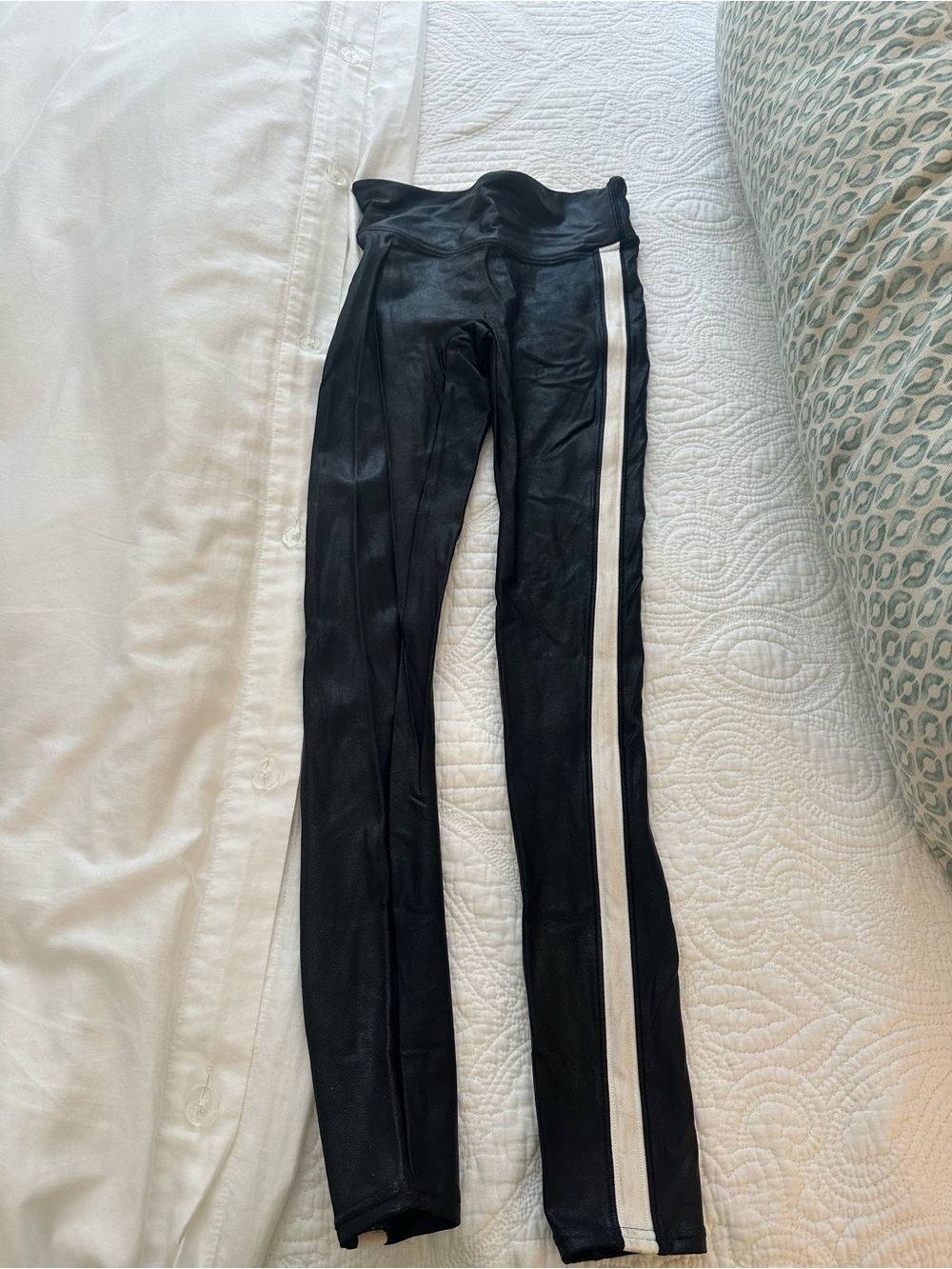 Spanx leather leggings